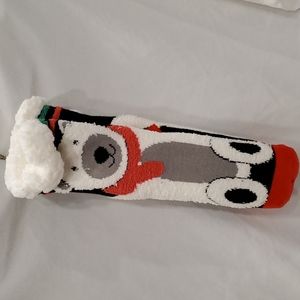 NWT Christmas Fuzzy Fleece socks (stocking stuffers) women's 9-11